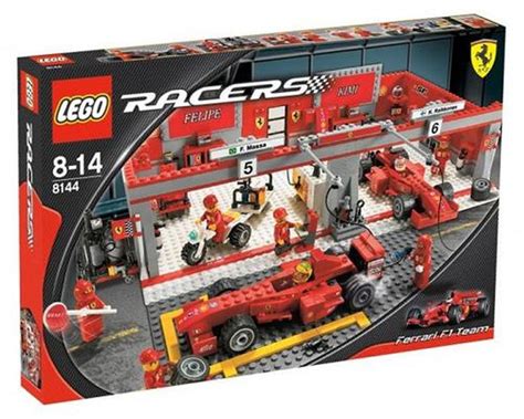 Lego Set 8144 2 Ferrari F1 Team 2007 Racers Ferrari Rebrickable