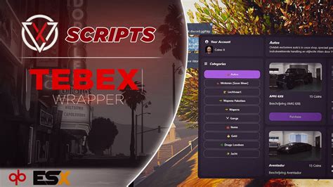 Vertex Scripts Fivem Tebex Wrapper Youtube
