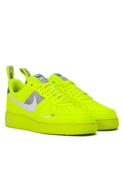 Nike Air Force 1 X Off White Neon Green Shoes Af1 X Off White Sale