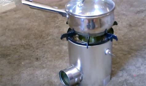 Pages public figure video creator diy & crafts videos making a rocket stove with three ovens. Homemade TIN CAN Rocket Stove - DIY Rocket Stove - Awesome ...