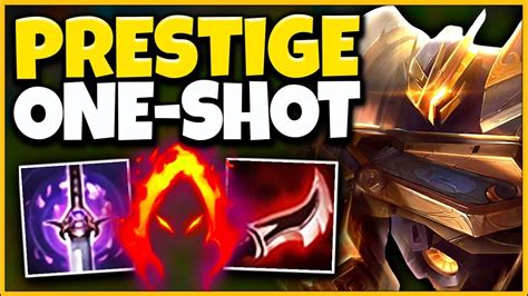 New Prestige Skin Fastest One Shot Build Possible Assassin Garen