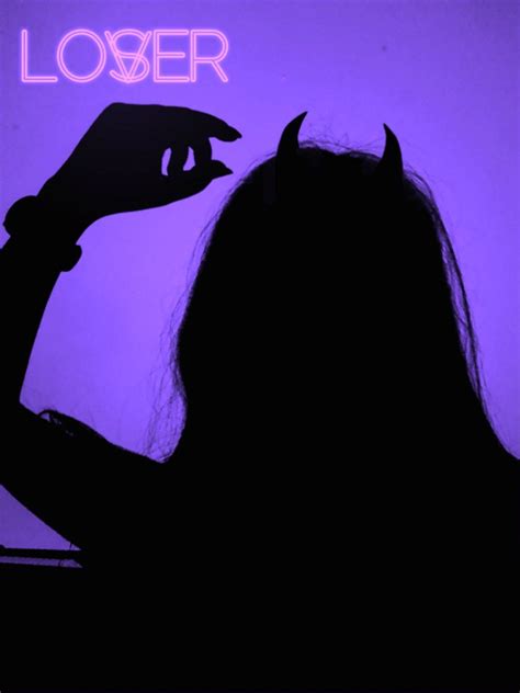 Dark Purple Devil Aesthetic Grunge Grungeaesthetic Tumblr Dark Devil