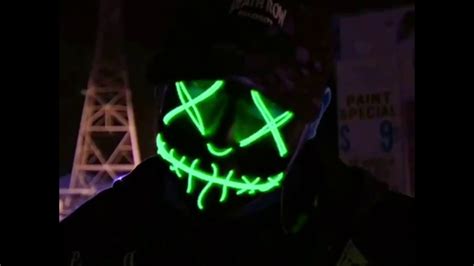 Purge Masks Light Up The Night Youtube