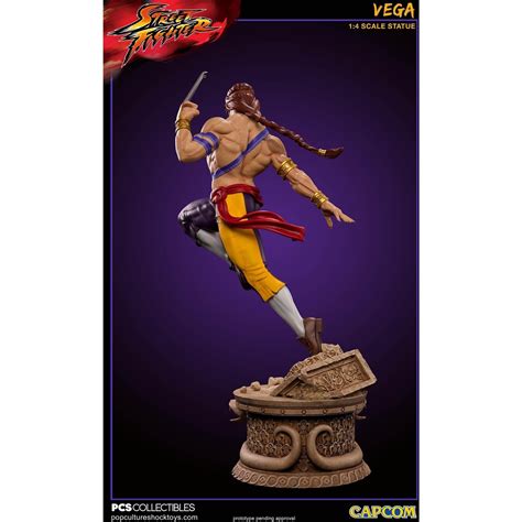 Street Fighter Vega 14 Scale Statue By Pop Culture Shock Spec
