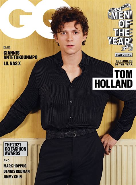 Gqs Men Of The Year 2021 Cover Stars Lil Nas X Tom Holland And