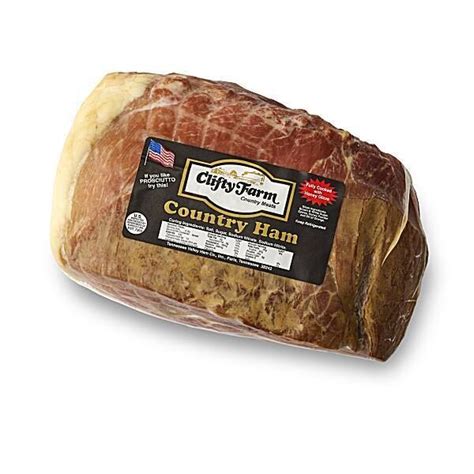 clifty farm fully cooked country ham