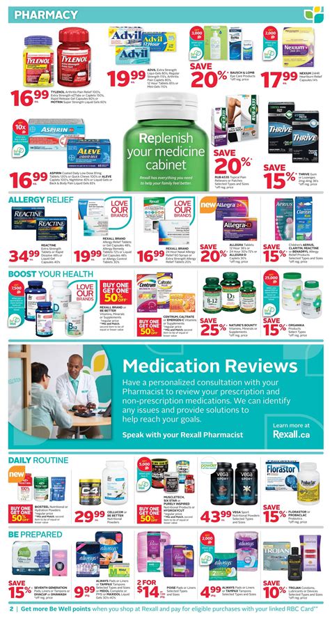Rexall On Flyer July 29 To August 4