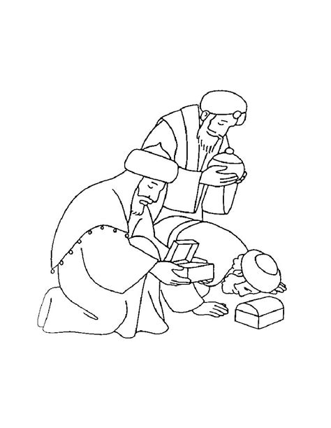 The star that would bring them to bethlehem. Three kings coloring pages - Hellokids.com