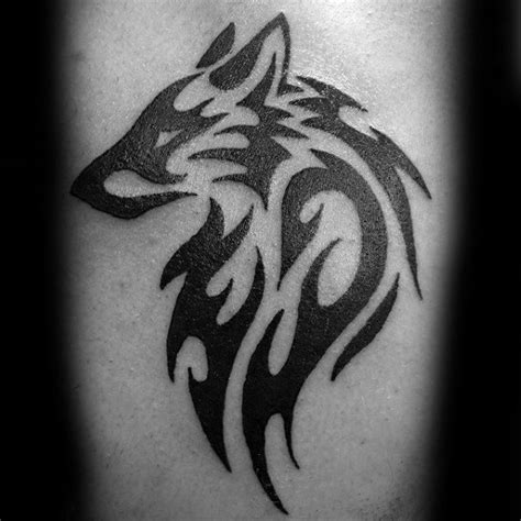 Top 43 Tribal Wolf Tattoo Ideas 2021 Inspiration Guide