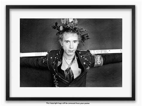 framed with white mount sex pistols johnny rotten christmas 1976 a1 poster laminated posters