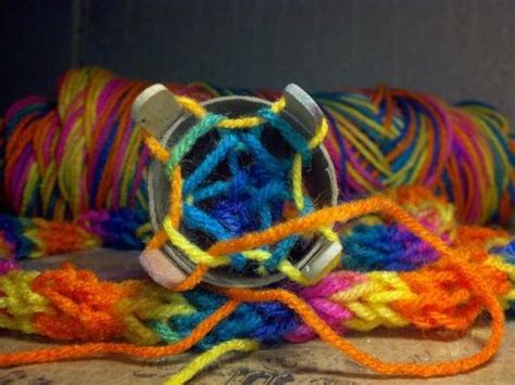 A caveat is that some people find the idea of using a toilet paper roll to be distasteful. French Knitting ~ We use a toilet paper roll, 4 popcicle ...