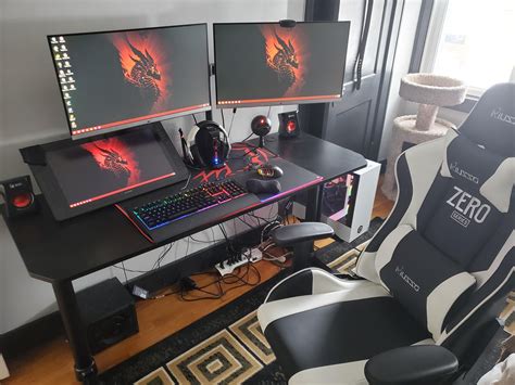 Gaming Setup Drawing Every Great Pc Gaming Setup Is Built Upon An Altar