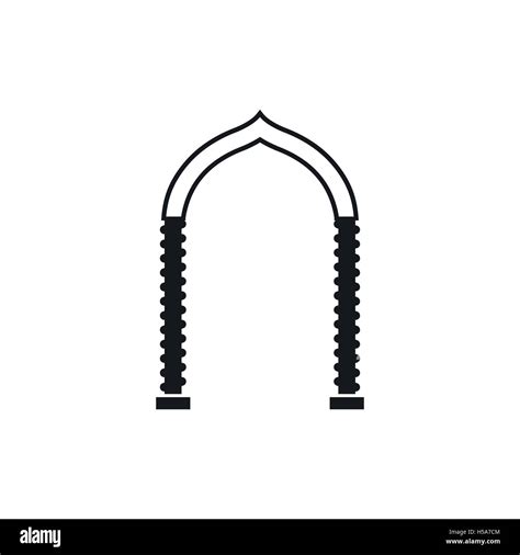 Arch Icon Simple Style Stock Vector Image And Art Alamy