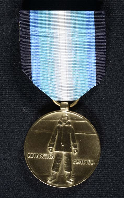 Antarctica Service Medal — National Museum Of The Royal New Zealand Navy