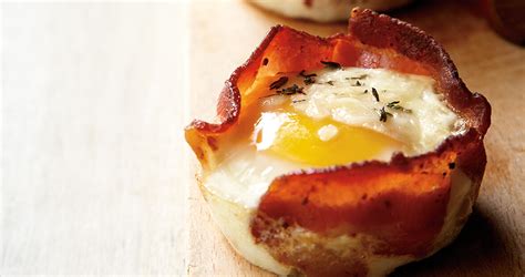 Bacon And Egg Cups Our State