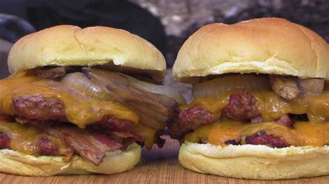 Double Cheese Bacon Bang Burgers Bbq Pit Boys