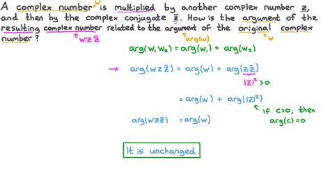 Question Video Using Multiplication Of Complex Numbers To Describe