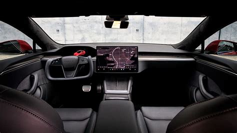 Tesla Model S Inside View Br