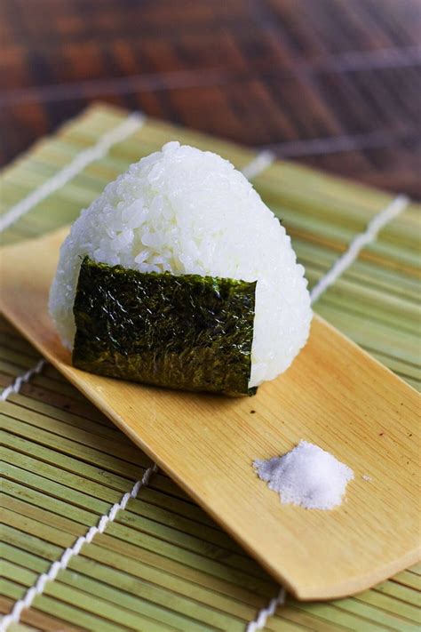 Simple Shio Onigiri Salted Japanese Rice Ball Sudachi Recipes