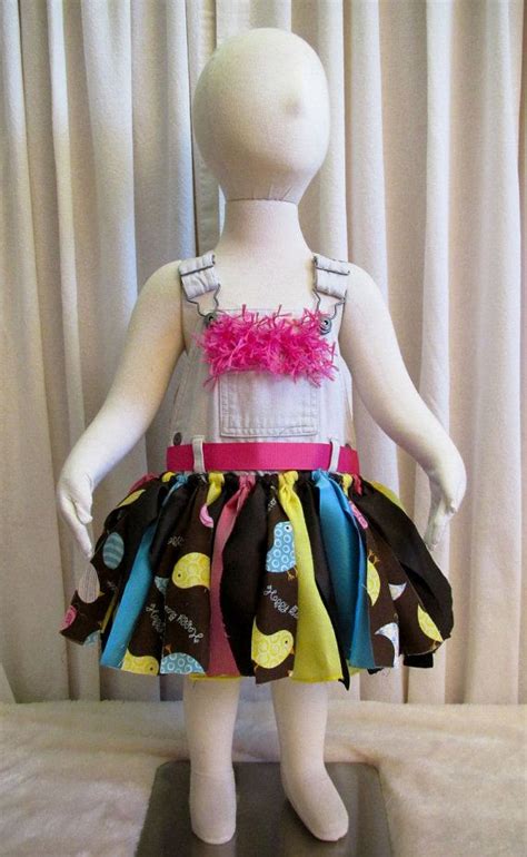 Items Similar To Easter Bib Overall Shabby Chic Tutu Dress Easter