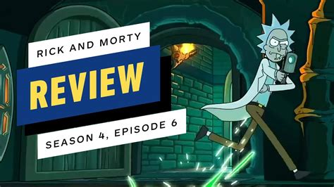 Rick And Morty Season 4 Episode 6 Never Ricking Morty Review