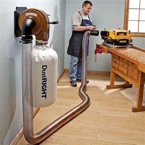 Muncher Diy Diy Dust Collection System For Wood Shop