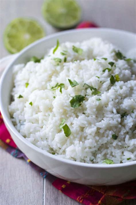Myrecipes is working with let's move!, the partnership for a healthier america, and usda's myplate to give anyone looking for healthier options access to a trove of recipes that will. Chipotle Cilantro Lime Rice (Copycat) | A Wicked Whisk