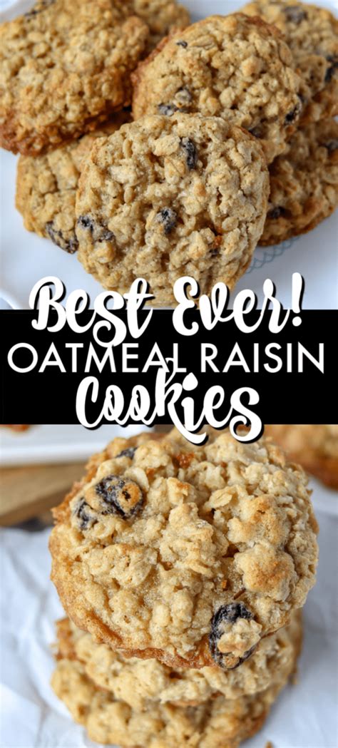 Bread, breakfast, cheese, chestnut, meats, pastries & cakes Best Oatmeal Raisin Cookies » Persnickety Plates