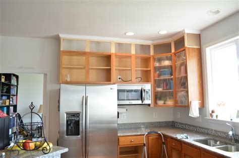 Cabinetry defines the allure and function of the kitchen. Extending Kitchen Cabinets To The Ceiling | The Stonybrook ...