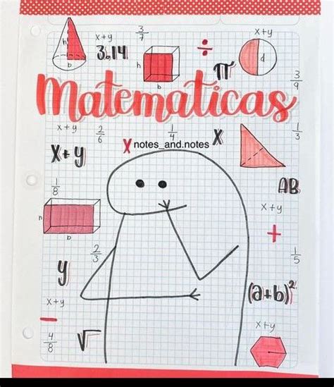 A Notebook With Some Drawings On It