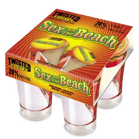 Twisted Shotz Sex On The Beach 4 Count25 Ml Bakers