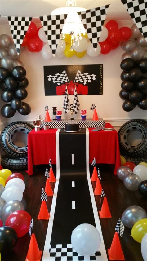 Diy parties, diy party themes, diy race car party, kids birthday. Race Car Themed Party - Project Nursery