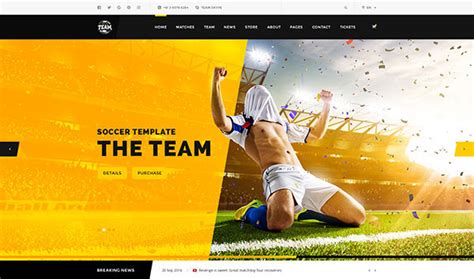 Save templates inside creative cloud libraries to organize your projects. 20 Amazing PSD Sport Web Design Templates | web | iDesignow
