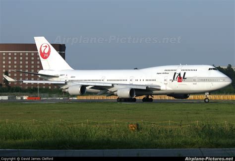 Ja8077 Jal Japan Airlines Boeing 747 400 At Tokyo Narita Intl