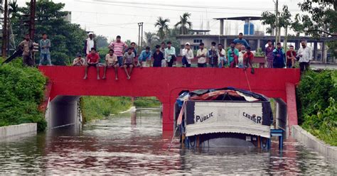 Assam Floods Toll Rises To 16 Over 252 Lakh Affected As Water Flows Above Danger Level In Areas