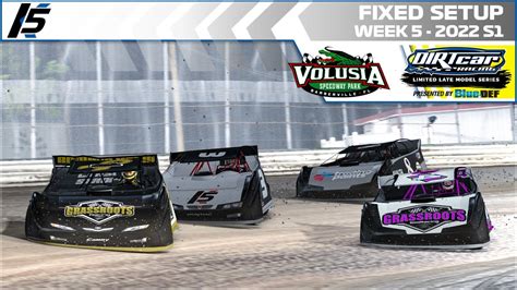 Limited Late Models Volusia Speedway Park Iracing Dirt Youtube
