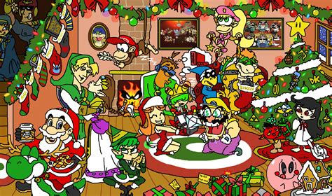 Christmas With Nintendo By Hoppybadbunny On Deviantart