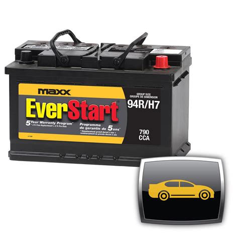 Everstart Maxx Lead Acid Automotive Battery Group Size H8 12 Volt