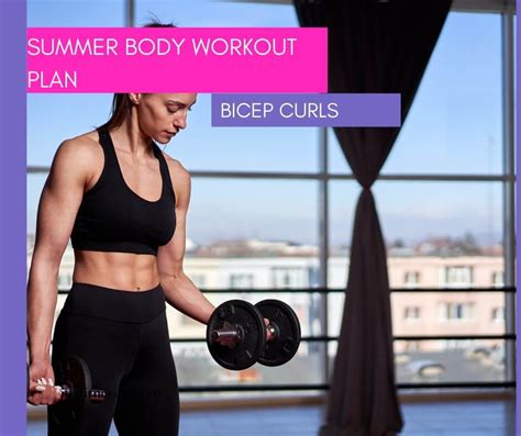 6 Week Summer Body Workout Plan Your Bikini Body Workout Plan Bikini
