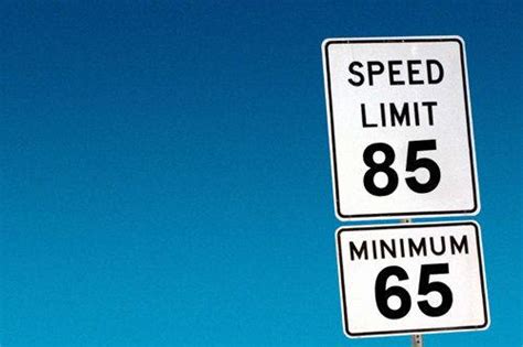 Texas Wants 85 Mph Speed Limit Highest In Nation