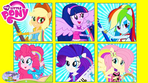 My Little Pony Equestria Girls Surprise Cubeez Cubes Mane 6 Mlp