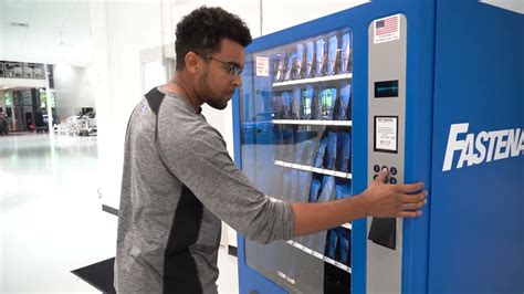 Fastenals Got Your Back Vending Machine Youtube