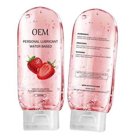 200ml Fruit Flavor Edible Water Based Sex Gel Sex Personal Lubricant China Lubricant Sex And