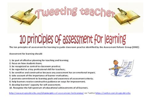 Do You Know The 10 Principles Of Assessment For