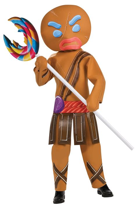 Shrek Forever After Gingerbread Warrior Child Costume Description