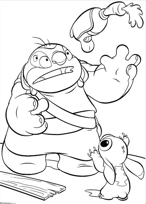 Lilo and stitch halloween coloring pages stitch coloring pages lilo. Lilo and Stich Coloring Pages