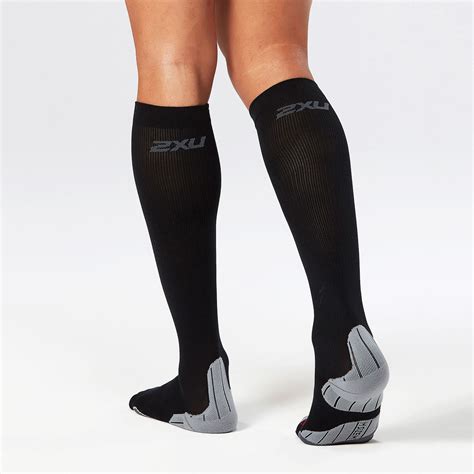 Compression Sock For Recovery Black M 2xu Touch Of Modern