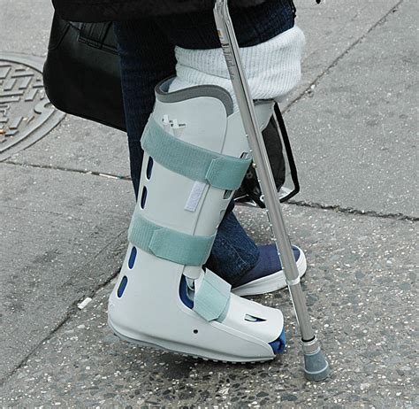 Free Orthopedic Leg Brace Stock Photo