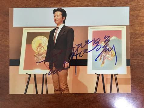 Hand Signed Araki Hirohiko Autographed Photo 57 J Pop Free Shipping