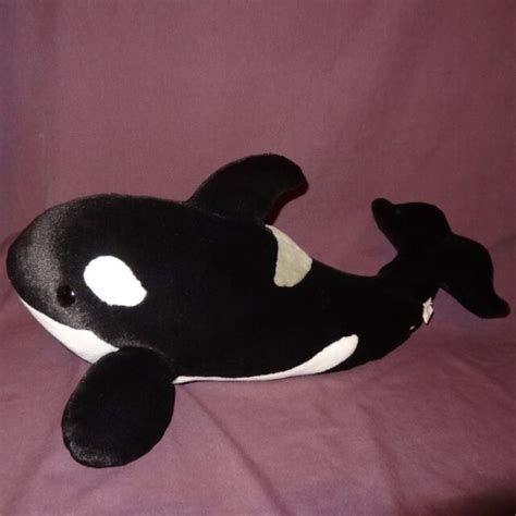 Killer Whale Orca Sea World Shamu Seaworld Stuffed Animal Plush 22